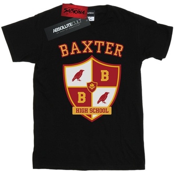 Abbigliamento Donna T-shirts a maniche lunghe The Chilling Adventures Of Sabri Baxter Crest Nero