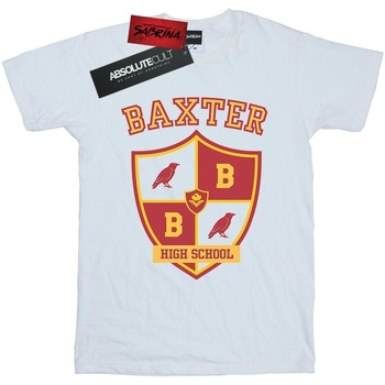 Abbigliamento Donna T-shirts a maniche lunghe The Chilling Adventures Of Sabri Baxter Crest Bianco