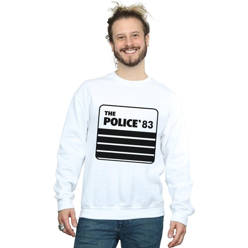 Abbigliamento Uomo Felpe The Police 83 Tour Bianco