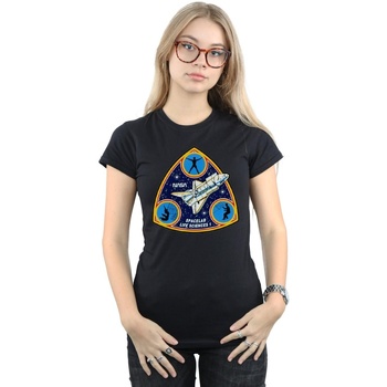 Abbigliamento Donna T-shirts a maniche lunghe Nasa Classic Spacelab Life Science Nero