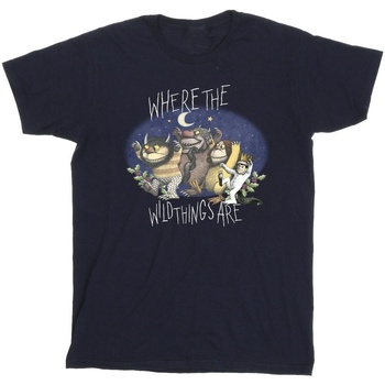 Abbigliamento Bambina T-shirts a maniche lunghe Where The Wild Things Are BI45344 Blu