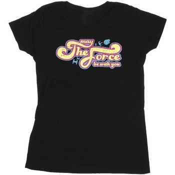 Abbigliamento Donna T-shirts a maniche lunghe Star Wars: A New Hope BI46264 Nero