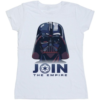 Abbigliamento Donna T-shirts a maniche lunghe Star Wars: A New Hope BI46300 Bianco