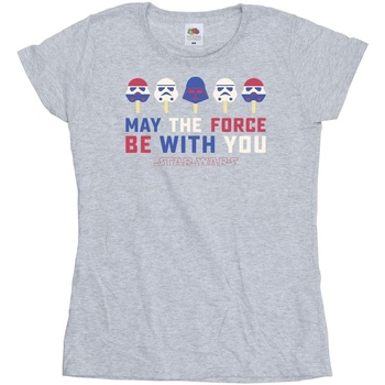 Abbigliamento Donna T-shirts a maniche lunghe Star Wars: A New Hope BI46307 Grigio