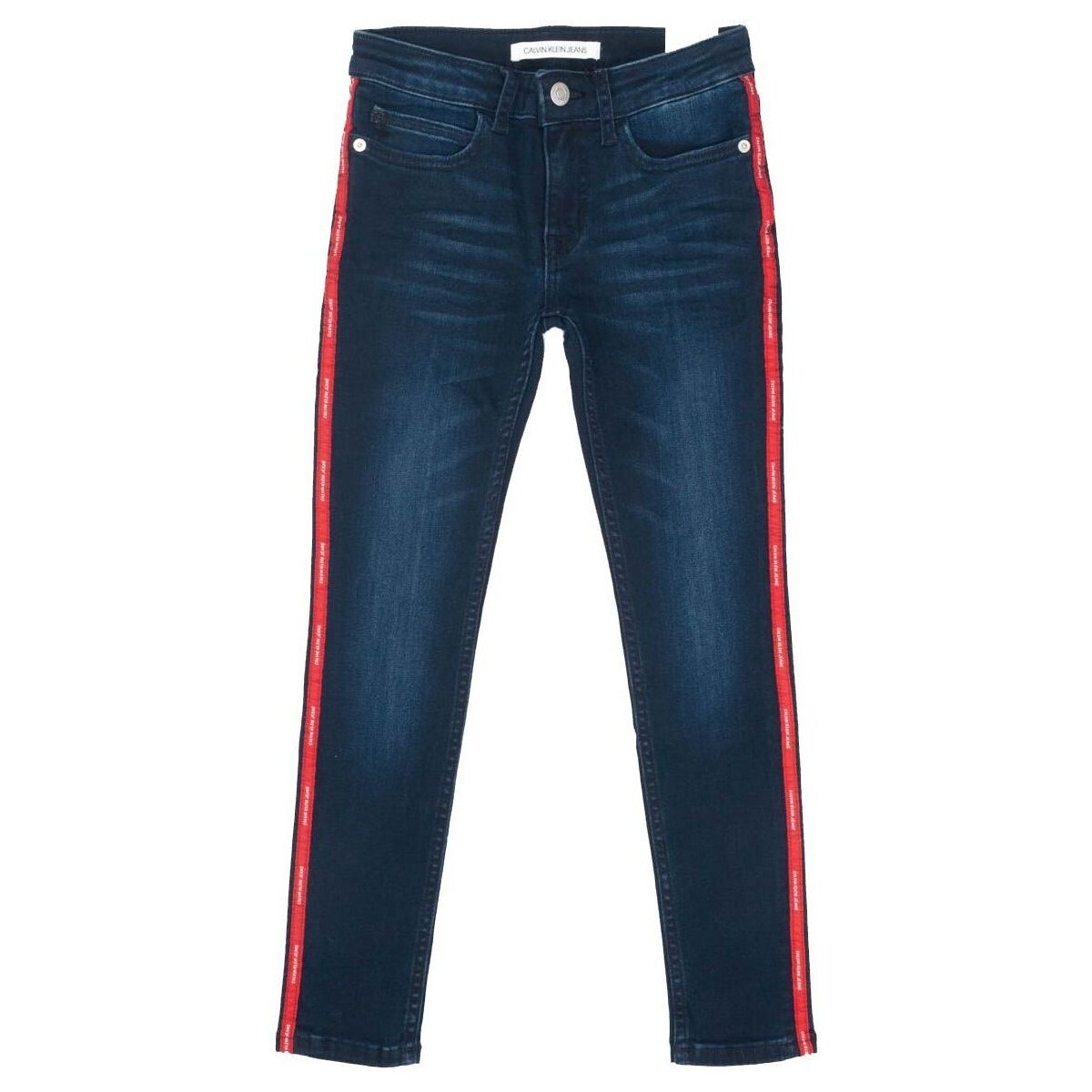Abbigliamento Unisex bambino Jeans Calvin Klein Jeans  Blu