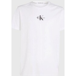 Abbigliamento Uomo T-shirt maniche corte Calvin Klein Jeans J30J323483 Bianco
