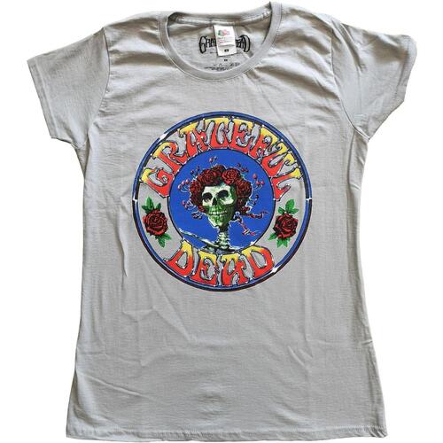Abbigliamento T-shirts a maniche lunghe Grateful Dead Bertha Circle Vintage Wash Grigio