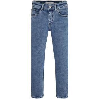 Abbigliamento Bambino Jeans dritti Calvin Klein Jeans IB0IB01909 Blu