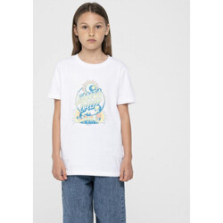 Abbigliamento Unisex bambino T-shirt & Polo Santa Cruz Dark arts dot front t-shirt Bianco