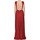 Abbigliamento Donna Vestiti Elisabetta Franchi Abito da sera in tessuto lamè plissettato VS000003068AE Rosso
