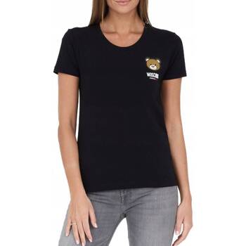 Abbigliamento Donna T-shirt & Polo Moschino T-SHIRT ES24MO13 Nero