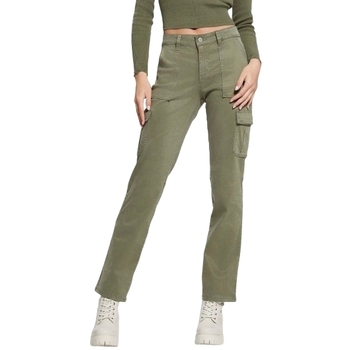 Abbigliamento Donna Pantaloni Guess Pantalone ES24GU67 Verde
