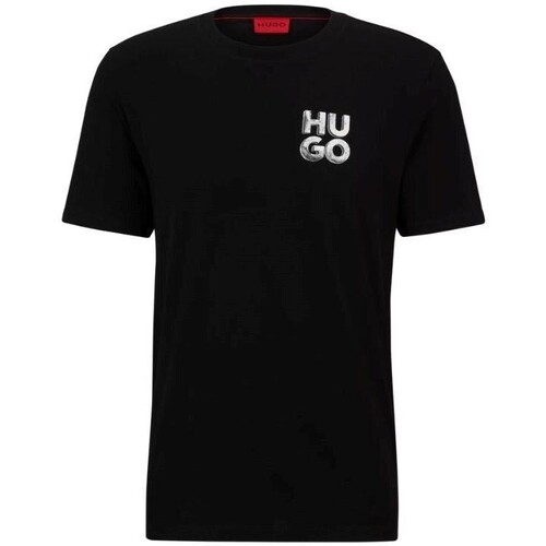 Abbigliamento Uomo T-shirt maniche corte BOSS 50508944 DETZINGTON 241 Nero