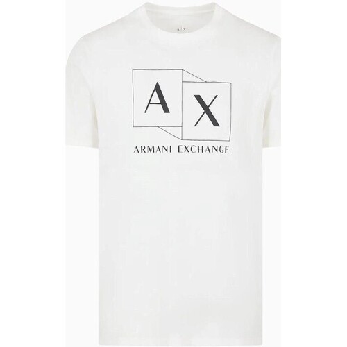 Abbigliamento Uomo T-shirt maniche corte EAX 3DZTAD ZJ9AZ Bianco