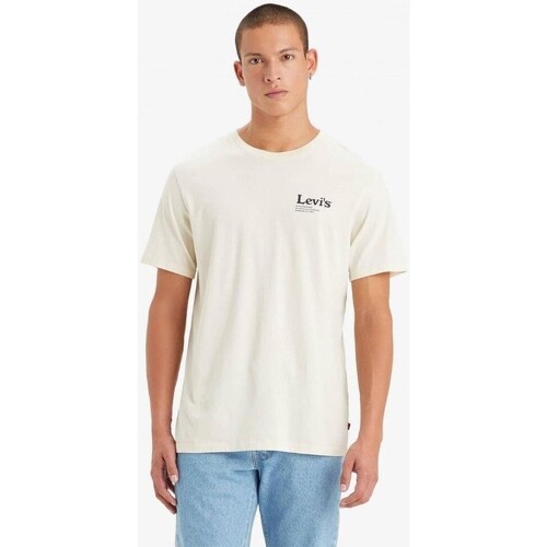 Abbigliamento Uomo T-shirt maniche corte Levi's 22491 1493 GRAPHIC CREWNECK TEE Beige