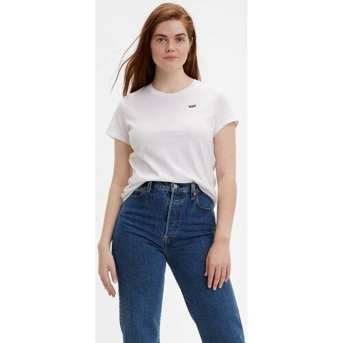 Abbigliamento Donna T-shirt & Polo Levi's 39185 0006 PERFECT Bianco