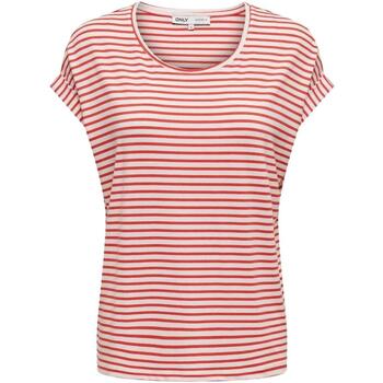 Abbigliamento Donna T-shirt & Polo Only  Rosso