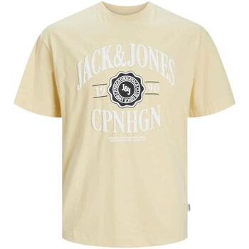 Abbigliamento Uomo T-shirt maniche corte Jack & Jones  Giallo