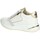 Scarpe Donna Sneakers alte Keys K-9063 Bianco