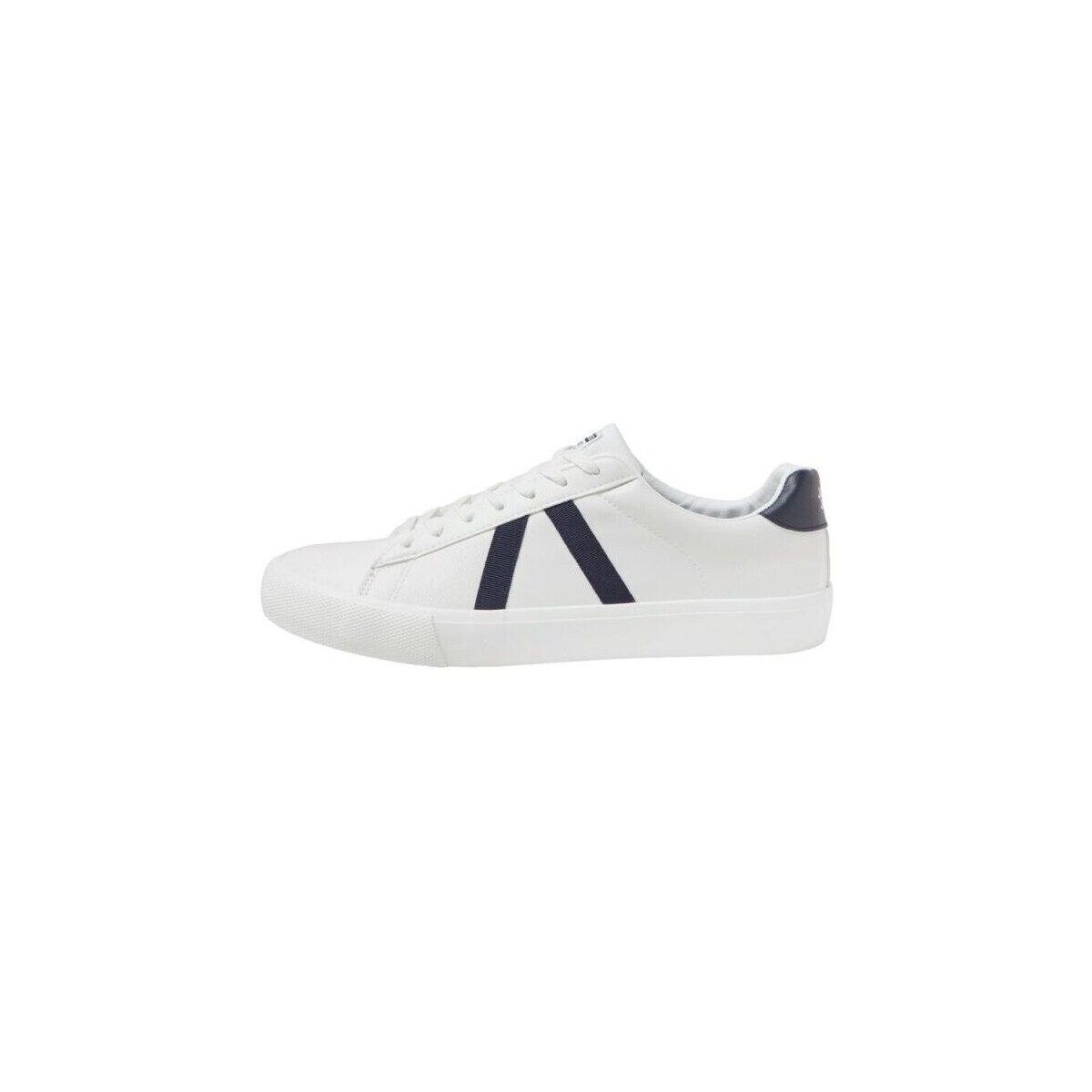Scarpe Uomo Sneakers Jack & Jones 12230427 FREEMAN-BRIGHT WHITE NAVY Bianco