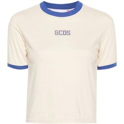Abbigliamento Donna T-shirt maniche corte Gcds PRINTED T-SHIRT Blu