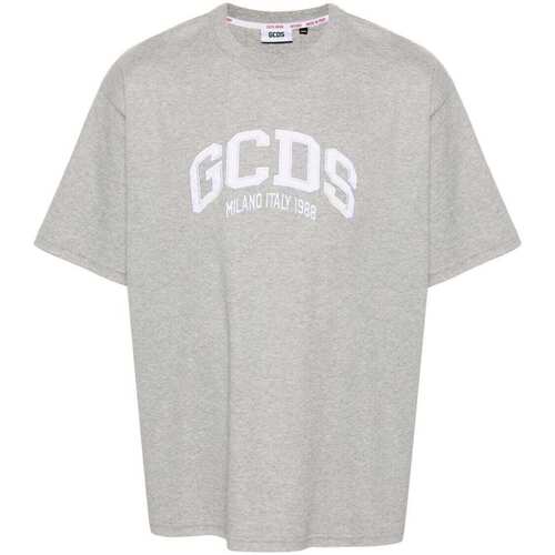 Abbigliamento Uomo T-shirt maniche corte Gcds LOGO LOOSE T-SHIRT Grigio