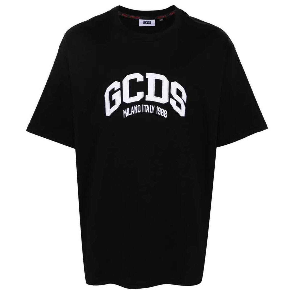Abbigliamento Uomo T-shirt maniche corte Gcds LOGO LOOSE T-SHIRT Nero