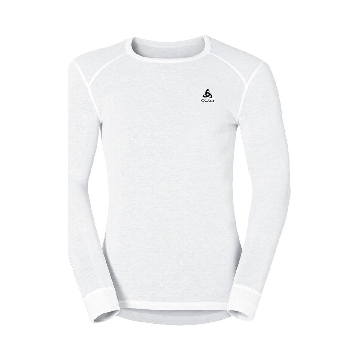 Abbigliamento Uomo T-shirts a maniche lunghe Odlo CREW NECK L/S Bianco