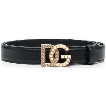 Accessori Donna Cinture D&G DG jewel logo belt Nero
