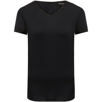 Abbigliamento Donna T-shirt maniche corte Emporio Armani PERMANENT Nero