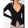 Abbigliamento Donna Gilet / Cardigan Blumarine Long-sleeved cardigan Nero