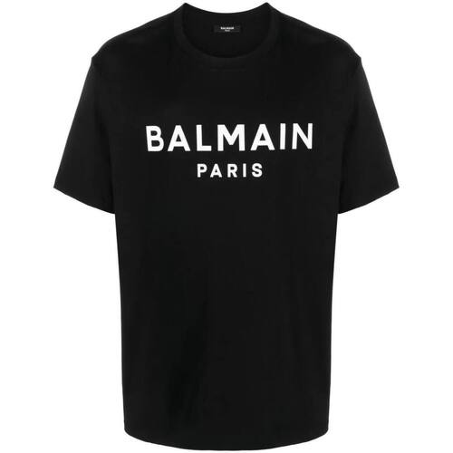Abbigliamento Uomo T-shirt maniche corte Balmain Paris T-shirt Nero