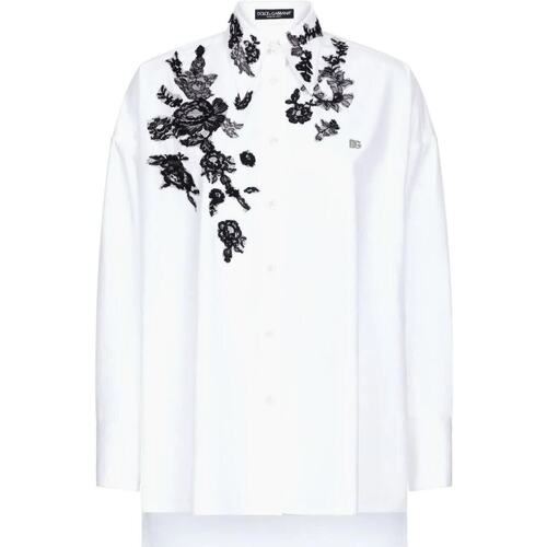 Abbigliamento Donna Camicie D&G CAMICIA Bianco
