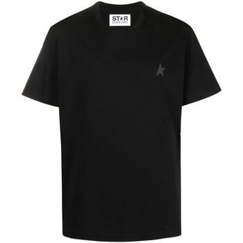 Abbigliamento Uomo T-shirt maniche corte Golden Goose STAR M`S  T-SHIRT Nero
