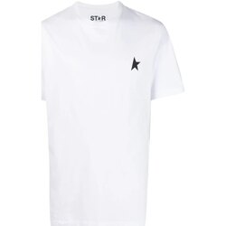 Abbigliamento Uomo T-shirt maniche corte Golden Goose STAR M`S  T-SHIRT Bianco