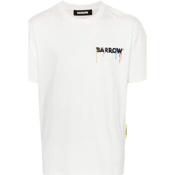 Abbigliamento T-shirt maniche corte Barrow T-SHIRT IN JERSEY Bianco
