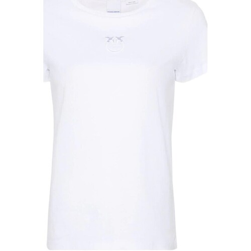 Abbigliamento Donna T-shirt maniche corte Pinko BUSSOLOTTO T-SHIRT JERSEY Bianco