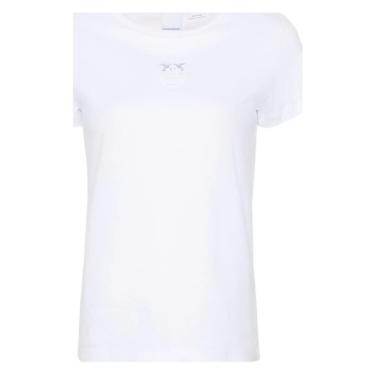 Abbigliamento Donna T-shirt maniche corte Pinko BUSSOLOTTO T-SHIRT JERSEY Bianco