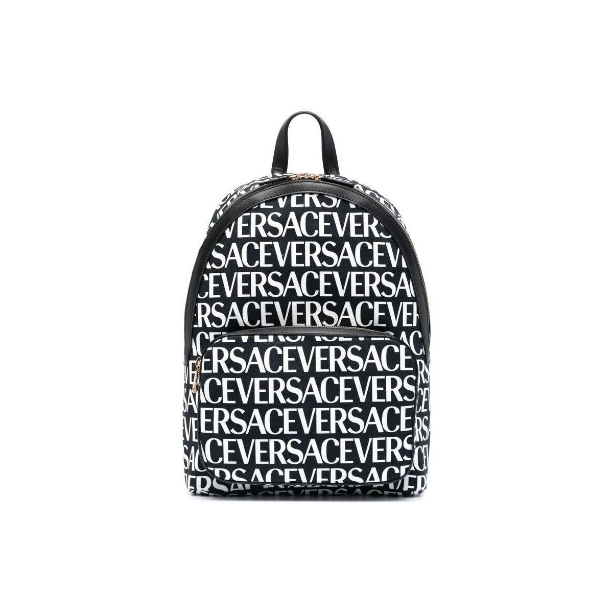 Borse Uomo Zaini Versace all-over backpack Nero