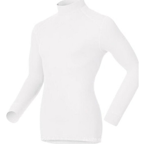 Abbigliamento Uomo T-shirts a maniche lunghe Odlo TURTLE NECK L/S Bianco