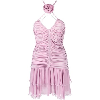 Abbigliamento Donna Abiti corti Blumarine Dress with plisse Rosa