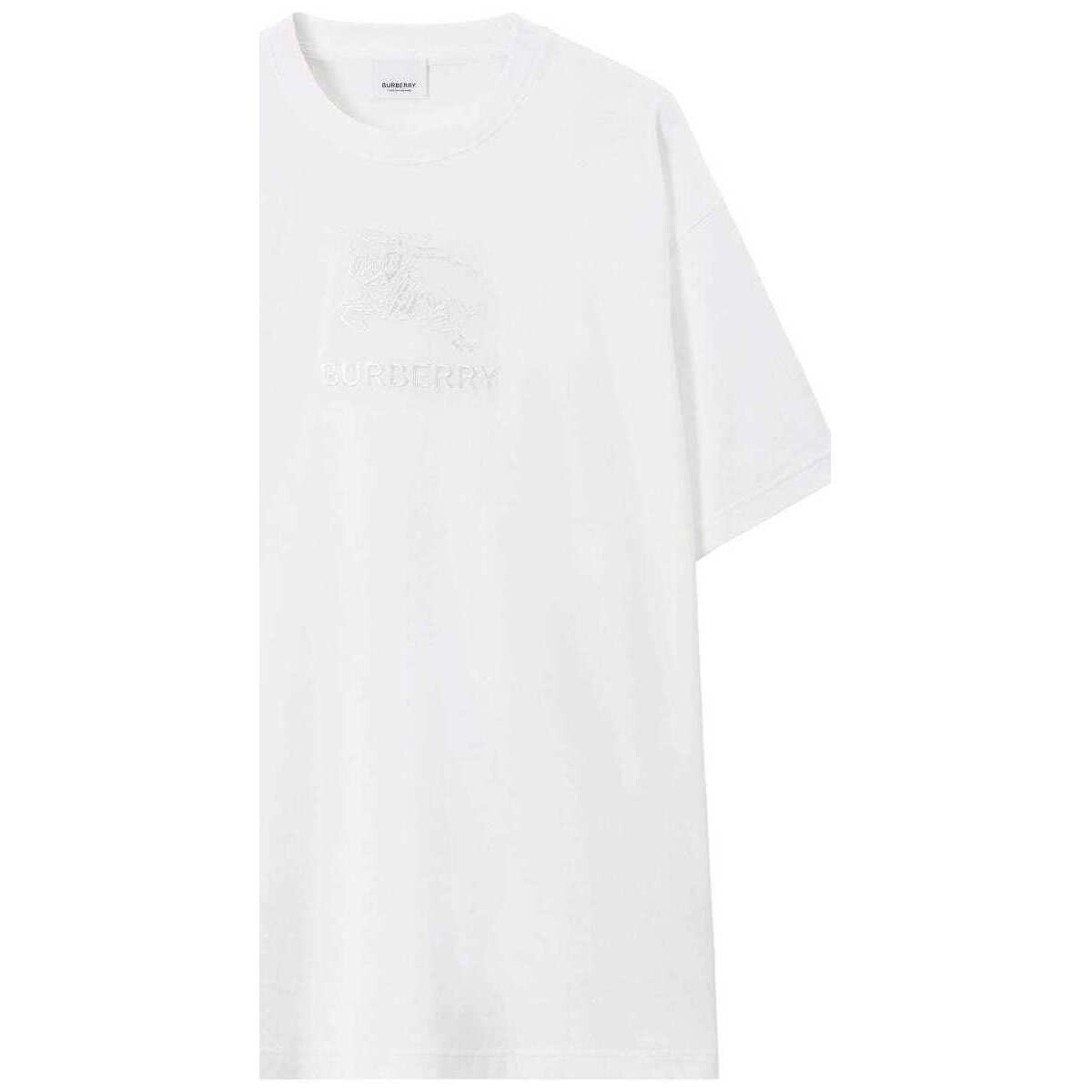 Abbigliamento Uomo T-shirt maniche corte Burberry T-Shirt Bianco