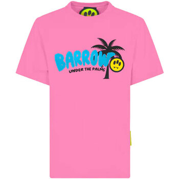 Abbigliamento T-shirt maniche corte Barrow JERSEY T-SHIRT Rosa