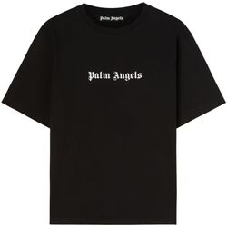 Abbigliamento Uomo T-shirt maniche corte Palm Angels CLASSIC LOGO SLIM TEE Nero