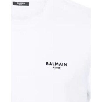 Abbigliamento Uomo T-shirt maniche corte Balmain Paris T-SHIRT CLASSIC Bianco