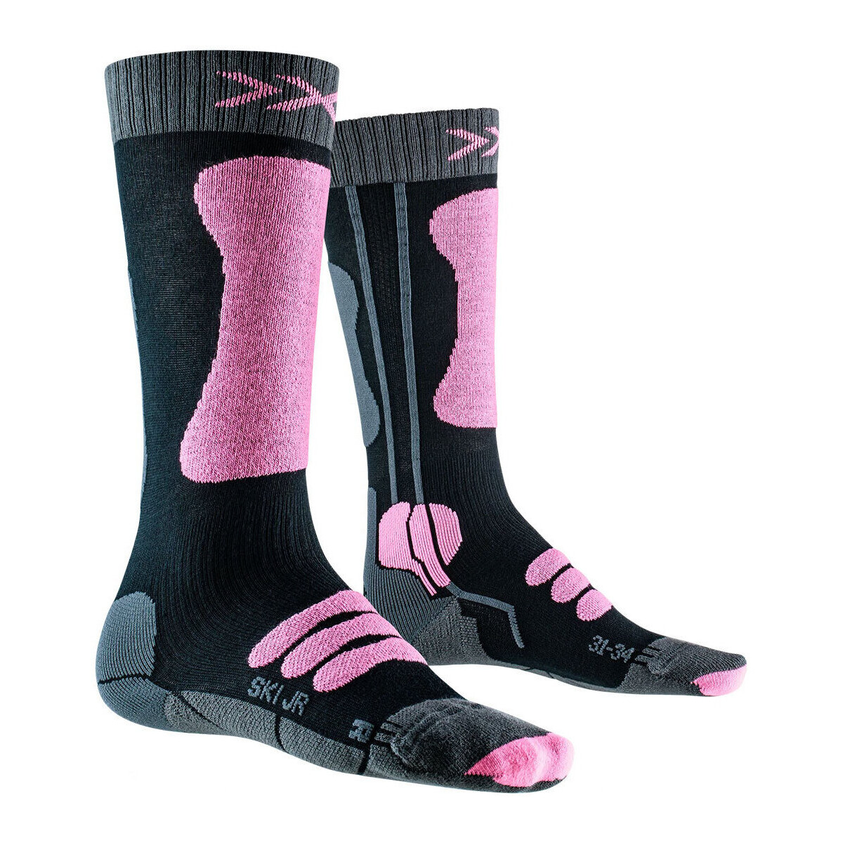 Accessori Uomo Calzini X-socks SKI JR 4.0 Grigio