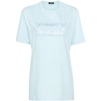 Abbigliamento Donna T-shirt maniche corte Versace T-SHIRT Blu