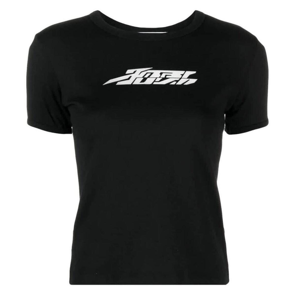 Abbigliamento Donna T-shirt maniche corte Ambush REFLECTOR FITTED T-SHIRT Nero
