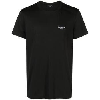 Abbigliamento Uomo T-shirt maniche corte Balmain Paris T-SHIRT CLASSIC Nero