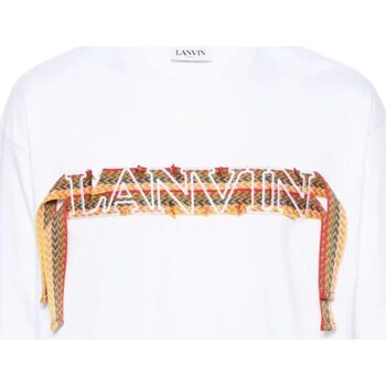 Abbigliamento Uomo T-shirt maniche corte Lanvin T-SHIRT OVERSIZE CURBLACE Bianco
